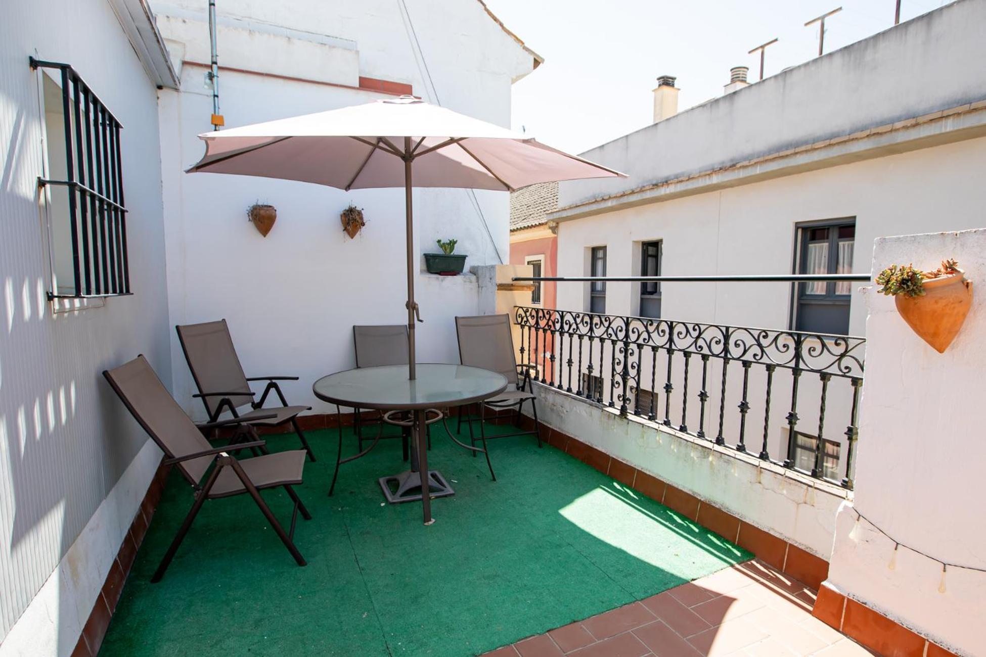 Apartamentos Dona Concha Sevilla Eksteriør billede