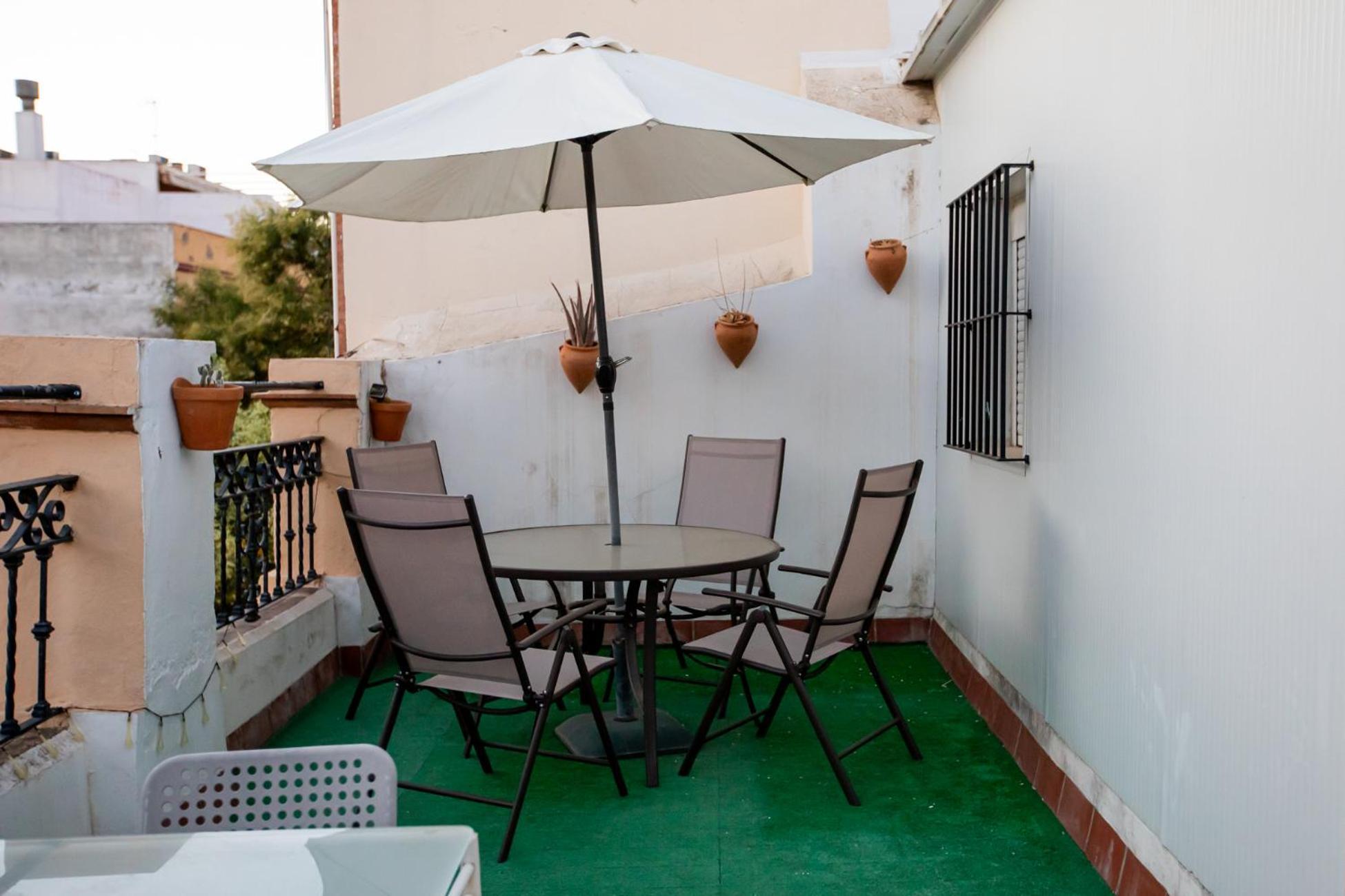 Apartamentos Dona Concha Sevilla Eksteriør billede